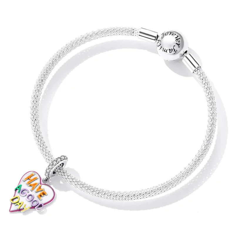 (imagen para) Colgante de letras de amor estilo Pandora - SCC2234 - Ver 5