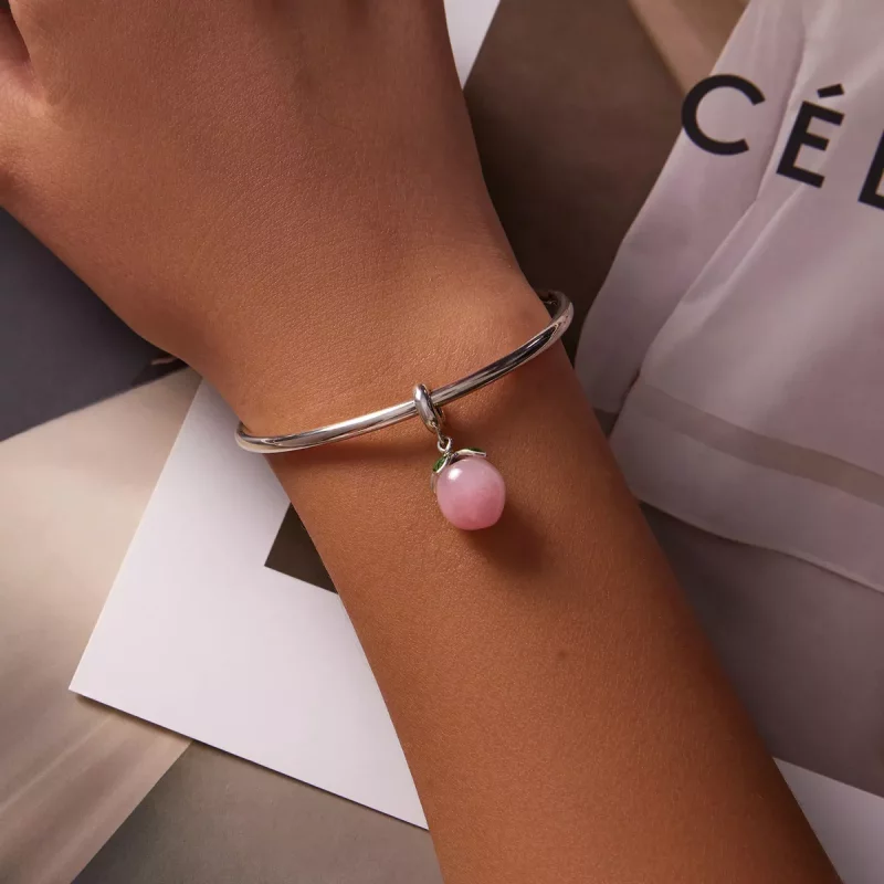 (imagen para) Colgante de melocotones estilo Pandora - SCC2177 - Ver 5