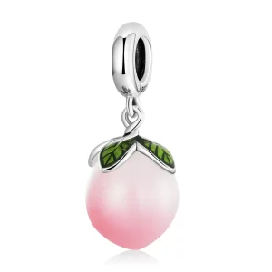 Colgante de melocotones estilo Pandora - SCC2177 (imagen para) Colgante de melocotones estilo Pandora - SCC2177
