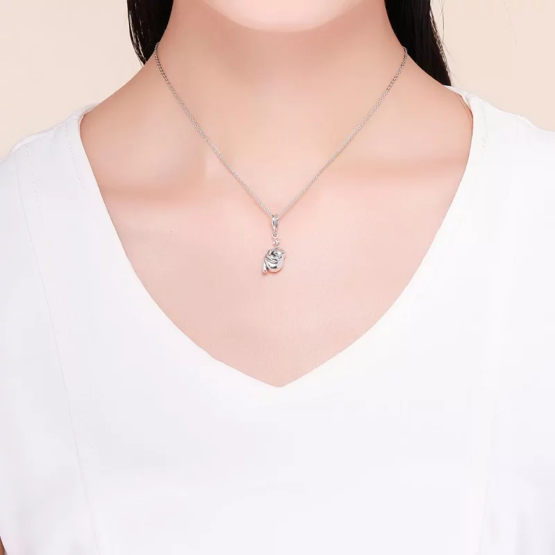 (imagen para) Colgante de plata estilo Pandora de lindo perezoso - SCC866 - Ver 5