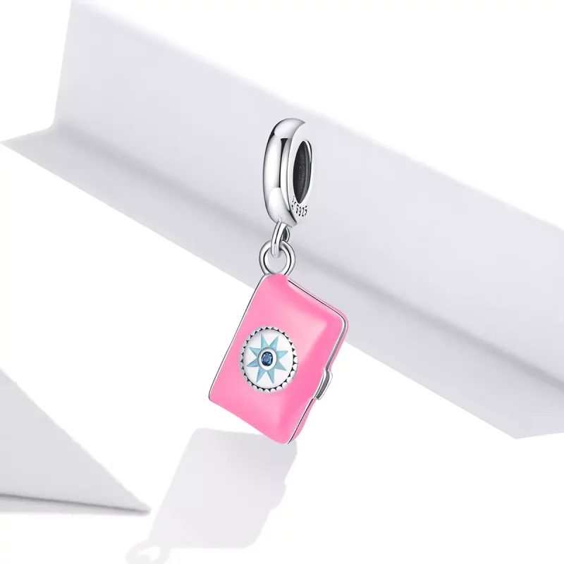 (imagen para) Colgante Diario de Amor Estilo Pandora - SCC1748 - Ver 2