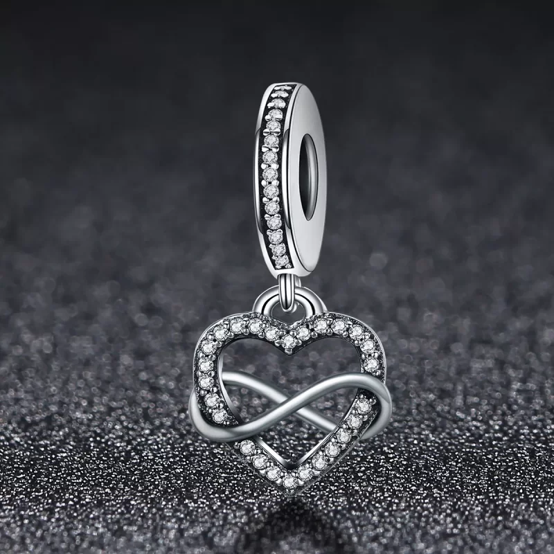 (imagen para) Colgante estilo Pandora Love Knows No Bounds - SCC261 - Ver 2