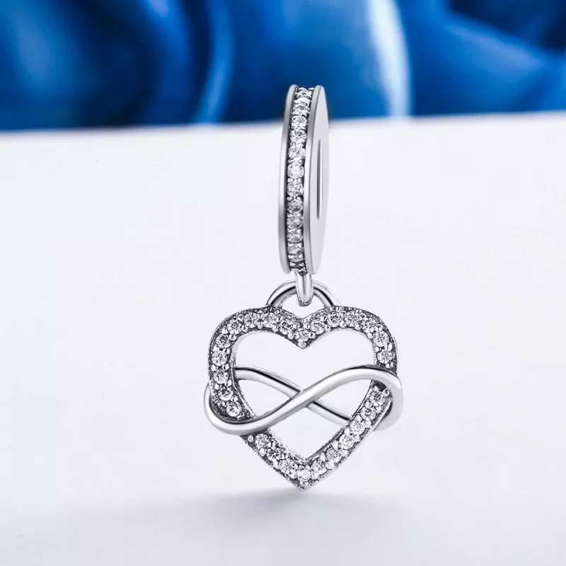(imagen para) Colgante estilo Pandora Love Knows No Bounds - SCC261 - Ver 3
