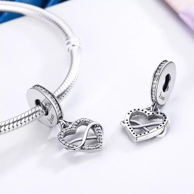 (imagen para) Colgante estilo Pandora Love Knows No Bounds - SCC261 - Ver 4