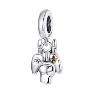 Colgante para dispositivo de juego portátil estilo Pandora - SCC1896 (imagen para) Colgante para dispositivo de juego portátil estilo Pandora - SCC1896