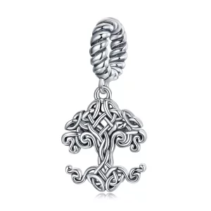 (imagen para) Dije estilo Pandora con colgante de árbol de la vida - SCC2360
