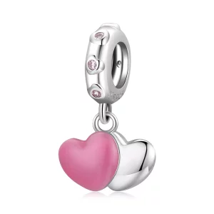 (imagen para) Doble amor colgante estilo Pandora - SCC2006