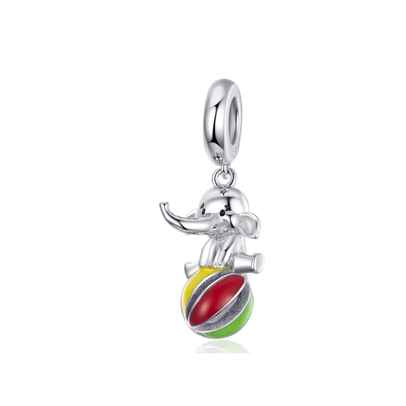 (imagen para) Elefante colgante estilo Pandora - BSC091