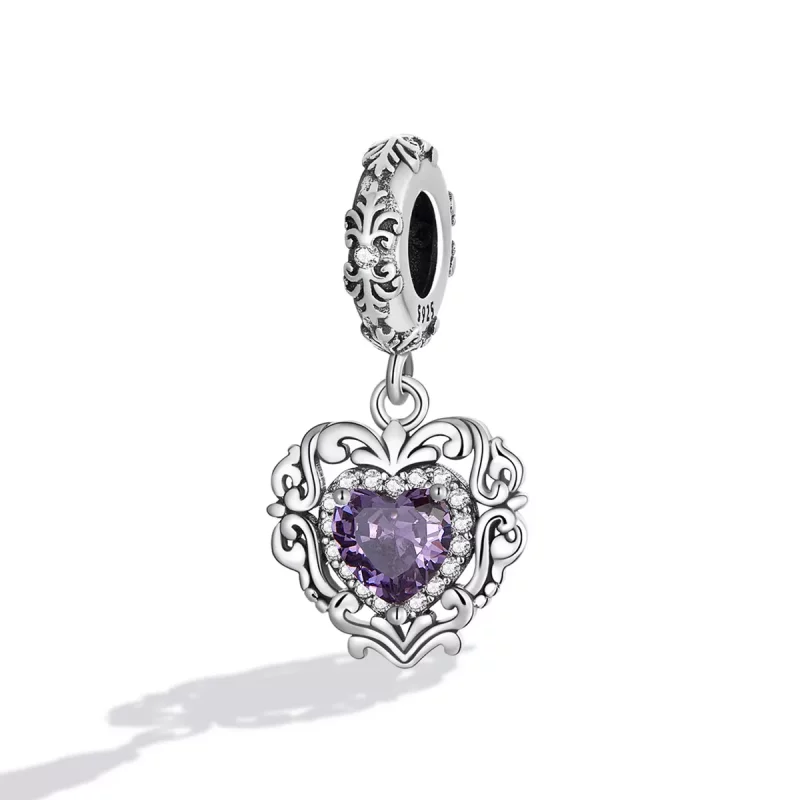 (imagen para) Estilo Pandora Clásico Love Dangle - SCC2181 - Ver 2