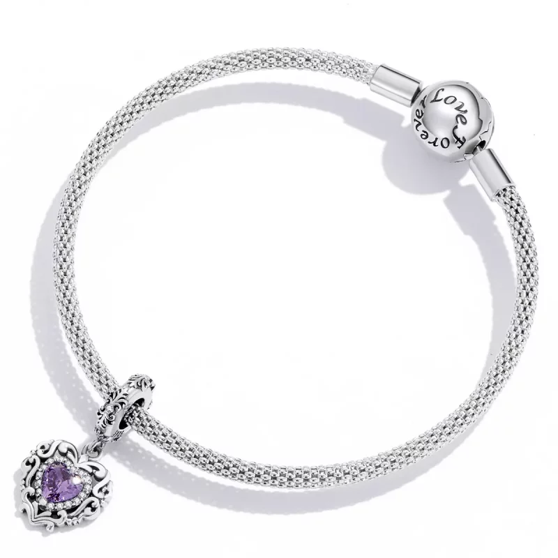 (imagen para) Estilo Pandora Clásico Love Dangle - SCC2181 - Ver 3