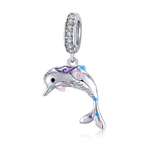 (imagen para) Estilo Pandora Colgante de Delfín - BSC159
