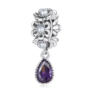 (imagen para) Estilo Pandora Gota de Agua Clásica con Dije - SCC2180