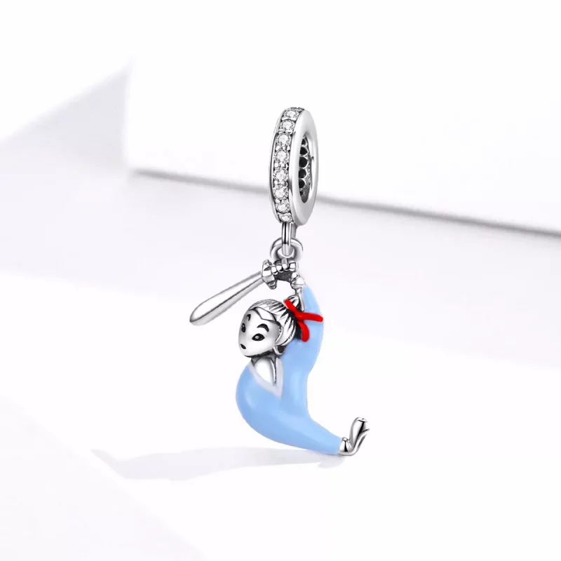 (imagen para) Estilo Pandora Hua Mulan Dangle - SCC1570 - Ver 2