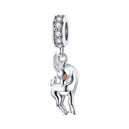 (imagen para) Estilo Pandora Último colgante de Antílope Tibetano - BSC046