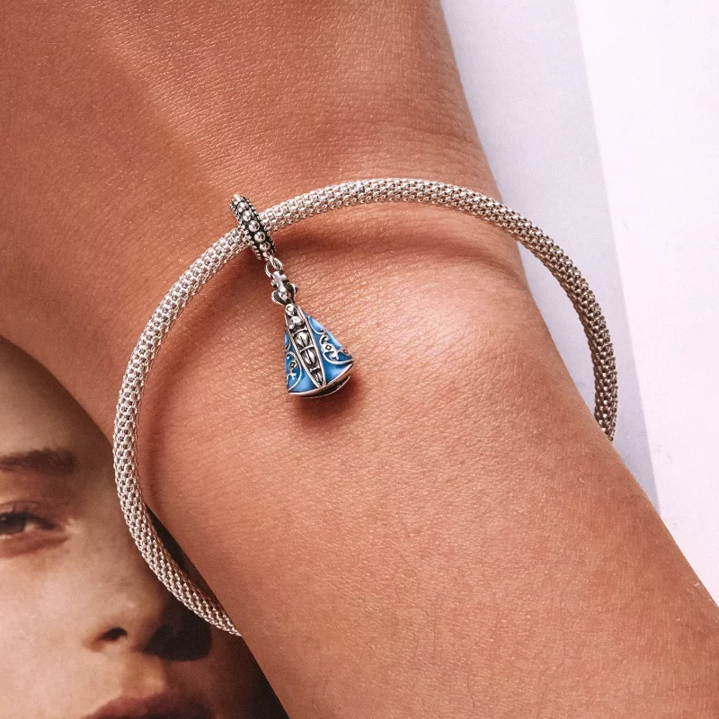 (imagen para) Estilo Pandora Nuestra Señora de Aparecida Dangle - SCC2238 - Ver 6