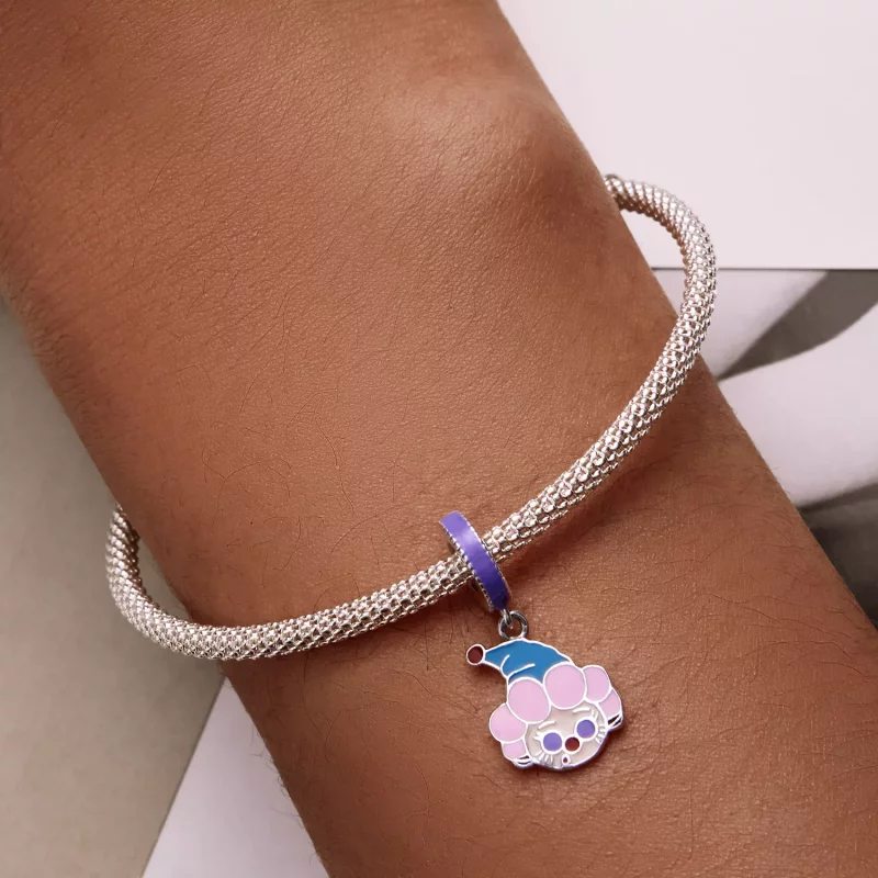 (imagen para) Estilo Pandora Payaso Lindo Colgante - SCC2236 - Ver 6