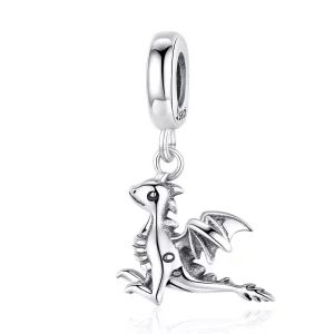 Estilo Pandora Plata Eres Mágico Dragón Colgante - SCC1322 (imagen para) Estilo Pandora Plata Eres Mágico Dragón Colgante - SCC1322
