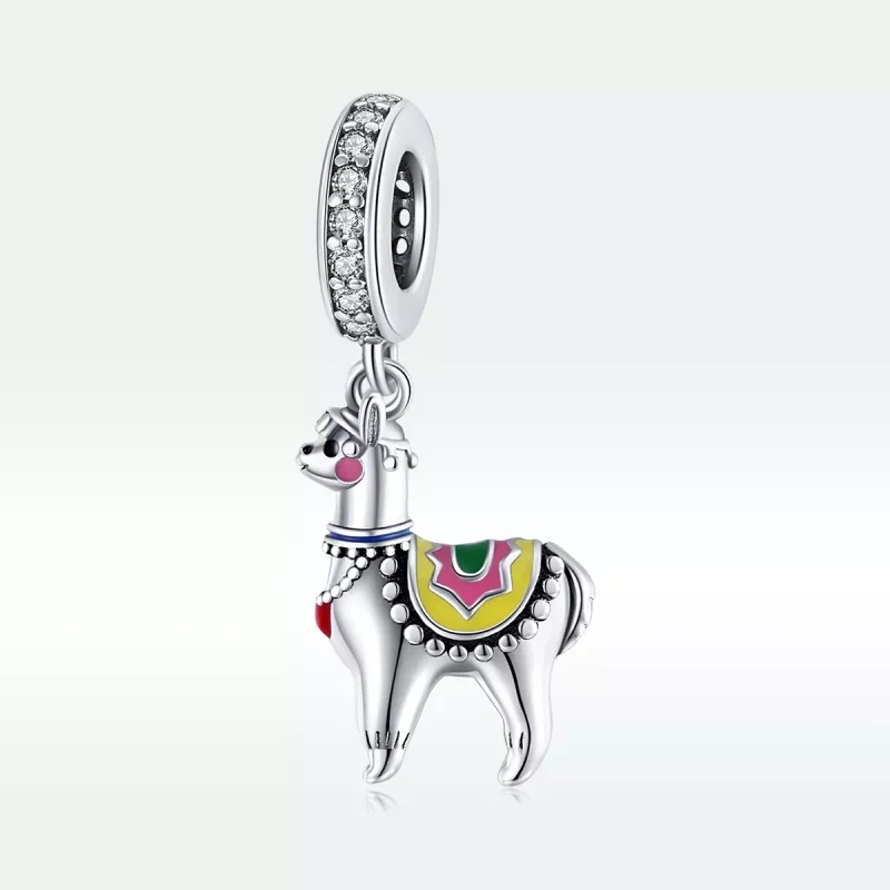 (imagen para) Estilo Pandora Plata Lindo Colgante de Alpaca - SCC1737 - Ver 5
