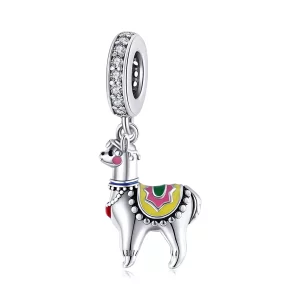 Estilo Pandora Plata Lindo Colgante de Alpaca - SCC1737 (imagen para) Estilo Pandora Plata Lindo Colgante de Alpaca - SCC1737