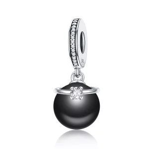 Estilo Pandora Plata Prestigio Perlas Colgante - SCC572 (imagen para) Estilo Pandora Plata Prestigio Perlas Colgante - SCC572
