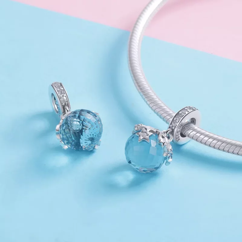 (imagen para) Estilo Pandora Starlight Dangle - BSC029 - Ver 4