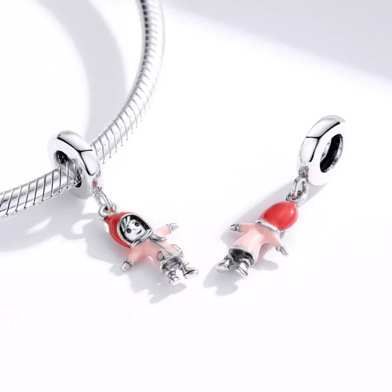 (imagen para) Estilo Pandora Sunshine Girl Dangle - SCC1353 - Ver 2