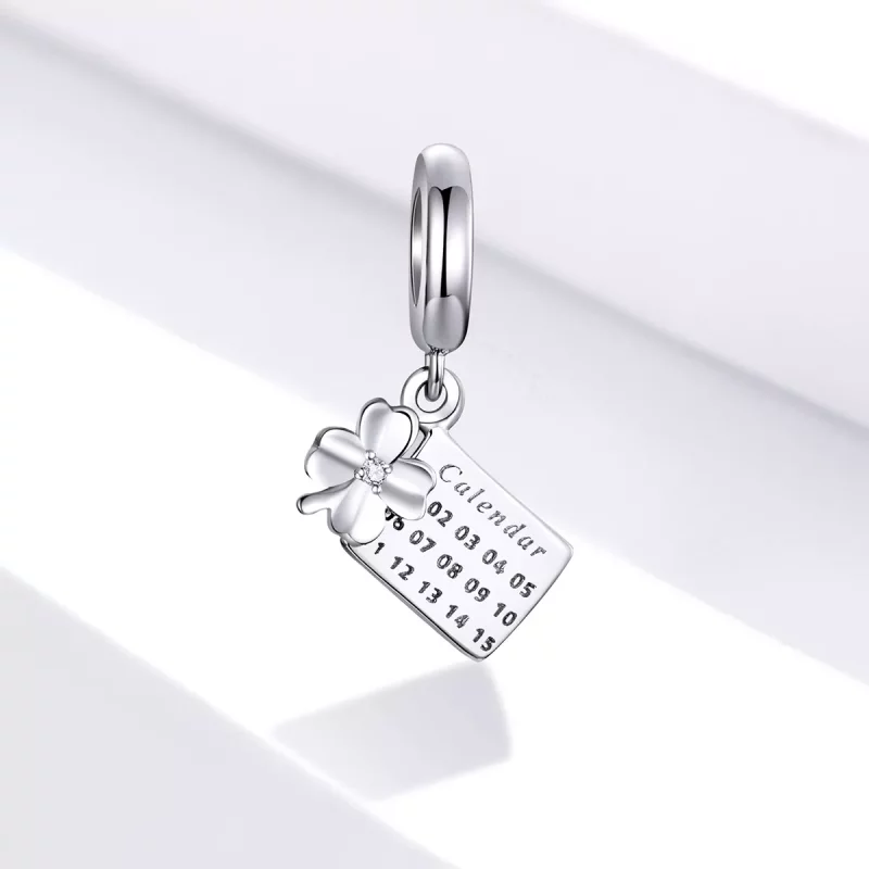(imagen para) Pandora Estilo Abalorio de Calendario de la Suerte - BSC257 - Ver 2
