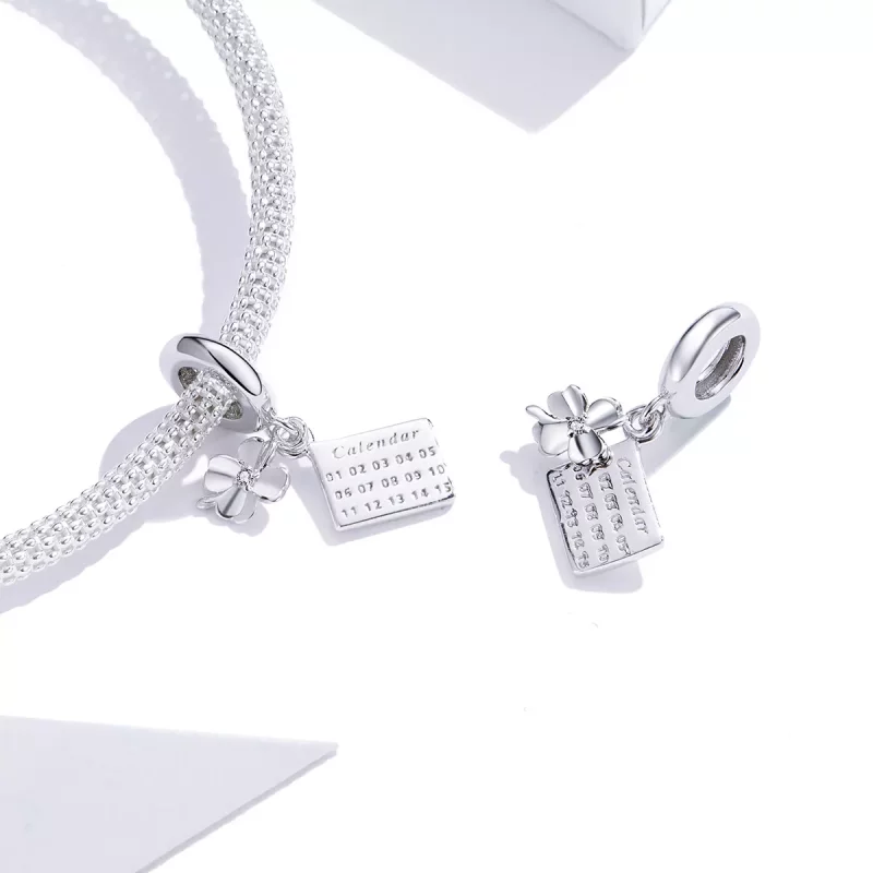 (imagen para) Pandora Estilo Abalorio de Calendario de la Suerte - BSC257 - Ver 4