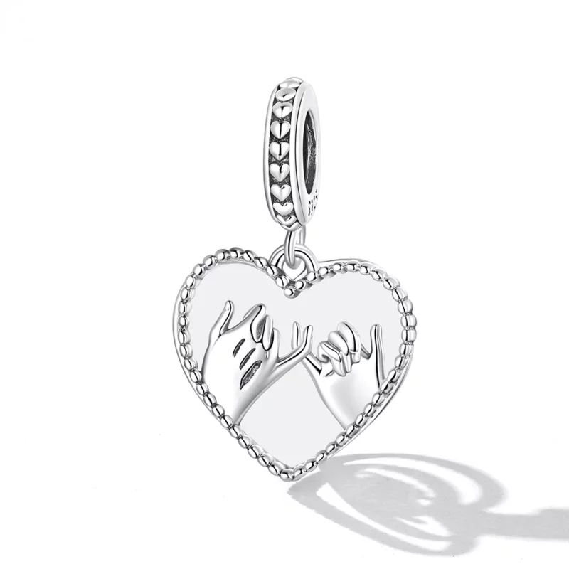 (imagen para) Pandora Estilo Amor Mano en Mano Dangle - SCC2270 - Ver 2