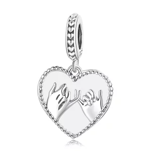 (imagen para) Pandora Estilo Amor Mano en Mano Dangle - SCC2270