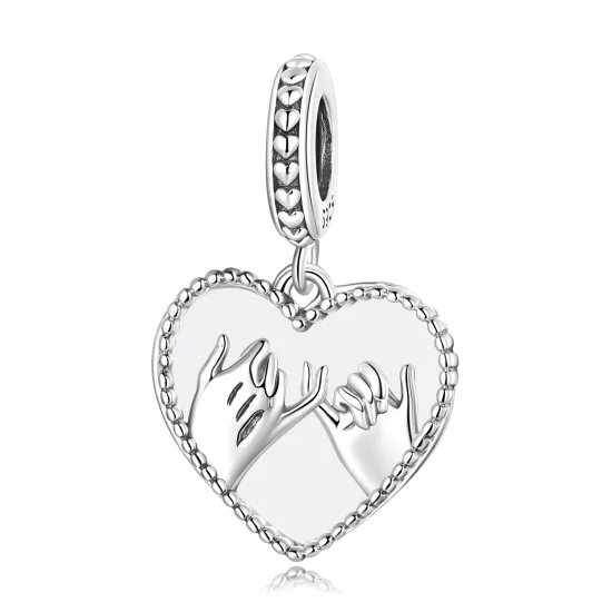 (imagen para) Pandora Estilo Amor Mano en Mano Dangle - SCC2270
