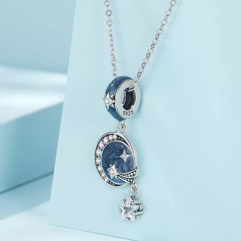 (imagen para) Pandora Estilo Estrella Galaxia Colgante - SCC2369 - Ver 2