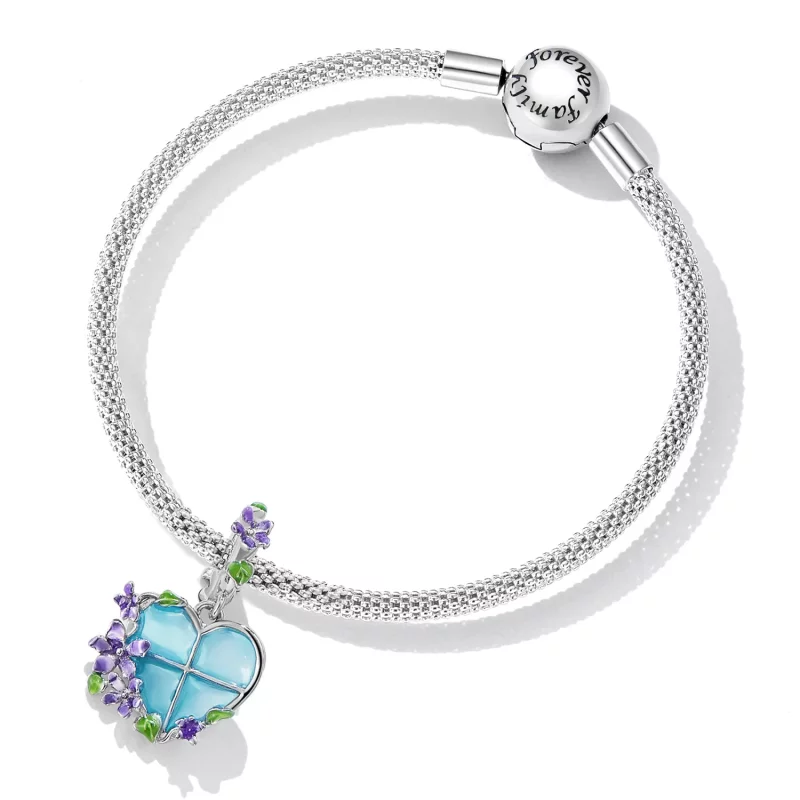 (imagen para) Pandora Estilo Flor Ventana Colgante - SCC2323 - Ver 5