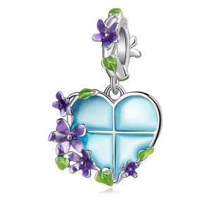 Pandora Estilo Flor Ventana Colgante - SCC2323 (imagen para) Pandora Estilo Flor Ventana Colgante - SCC2323