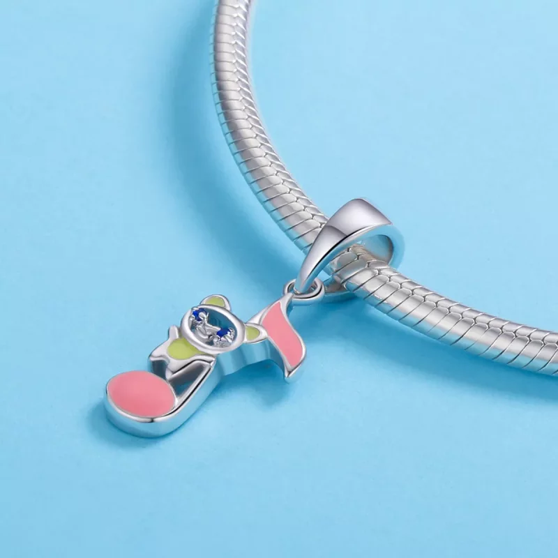 (imagen para) Pandora Estilo Oso Melodía Dangle - BSC021 - Ver 3