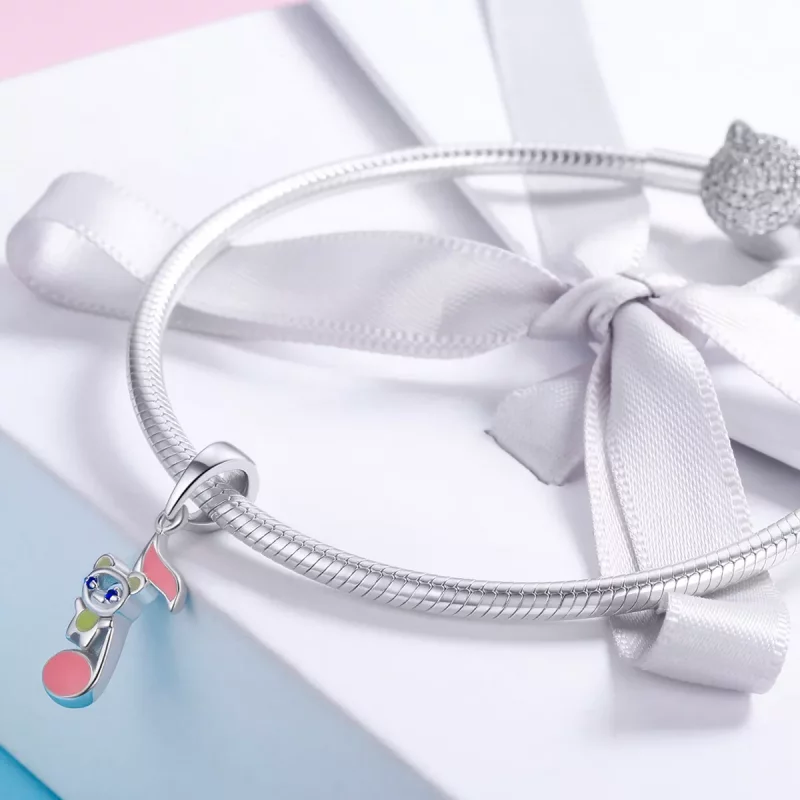 (imagen para) Pandora Estilo Oso Melodía Dangle - BSC021 - Ver 4