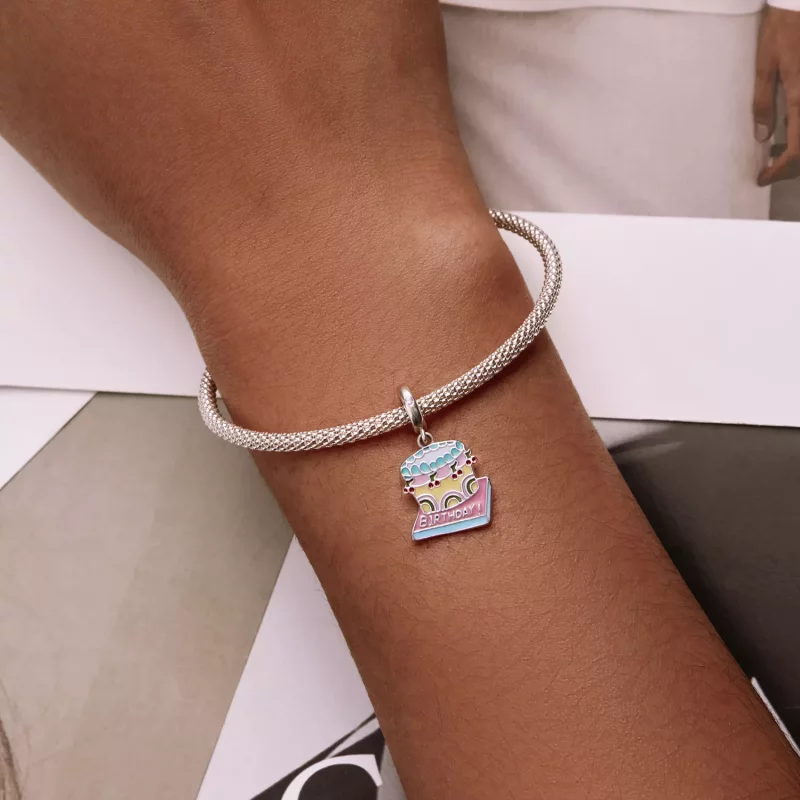 (imagen para) Pandora Estilo Pastel de Crema de Cereza Colgante - SCC2230 - Ver 6