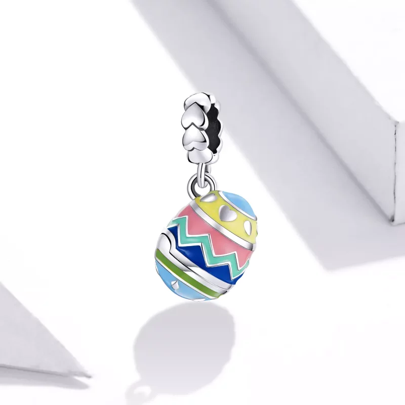 (imagen para) Pandora Estilo Plata Huevos de la Suerte Colgante - SCC1753 - Ver 2