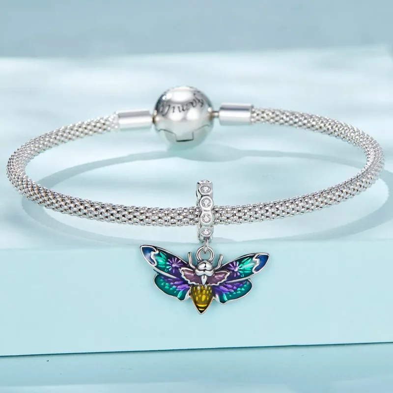 (imagen para) Pandora Style Colgante de Abeja Rara - SCC2374 - Ver 3