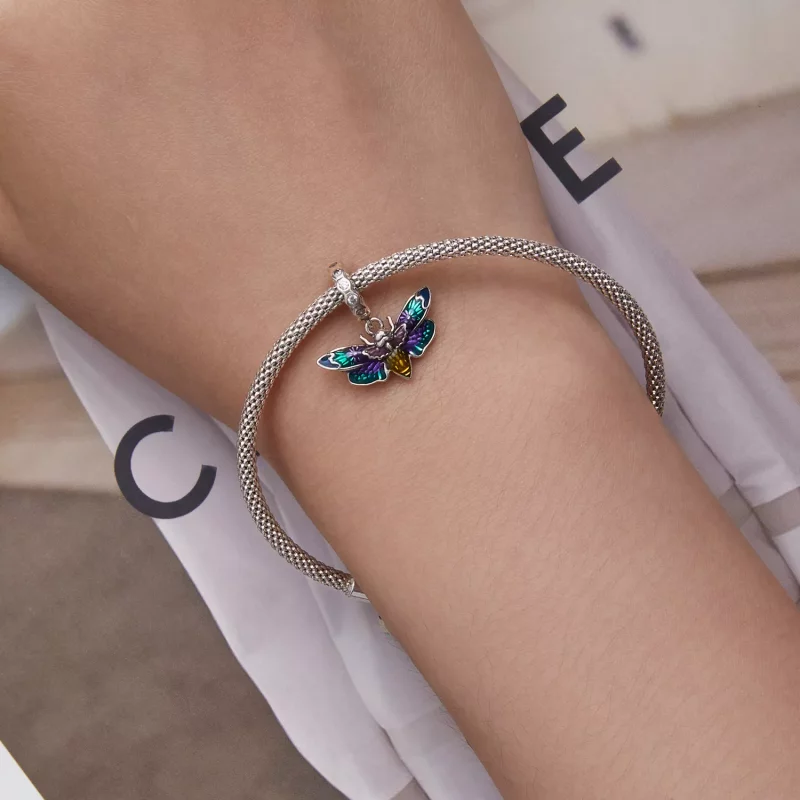 (imagen para) Pandora Style Colgante de Abeja Rara - SCC2374 - Ver 5