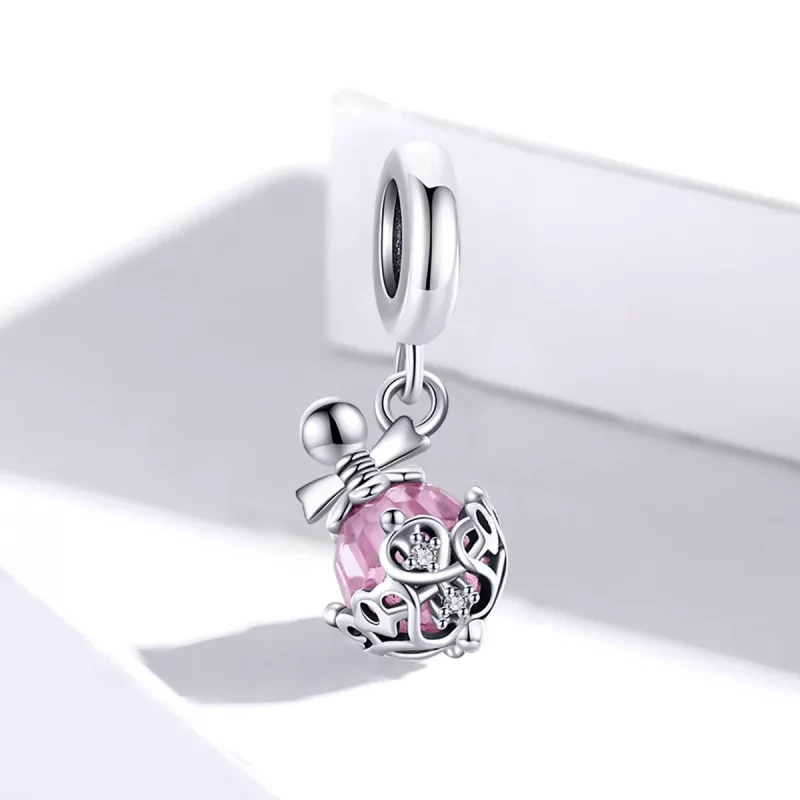 (imagen para) Pandora Style Colgante de Botella de Perfume de Plata - SCC1734 - Ver 2
