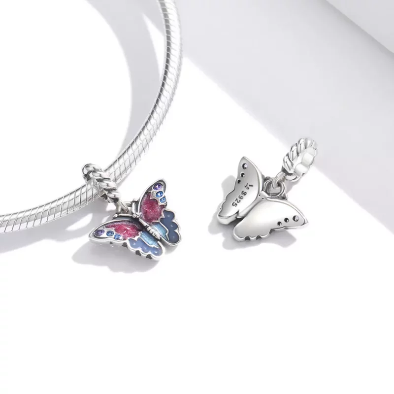 (imagen para) Pandora Style Dream Mariposa Dangle - SCC1904 - Ver 4