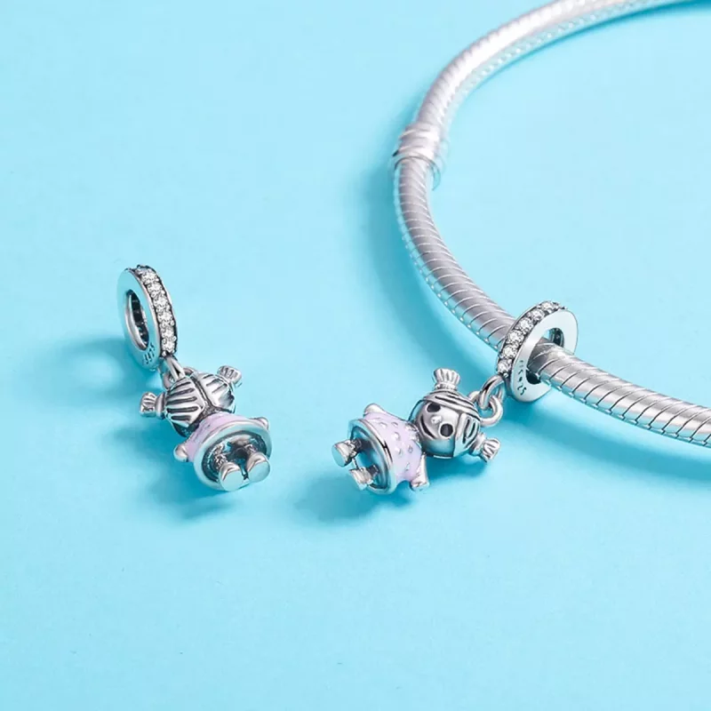 (imagen para) Pandora Style Plata Dulce Vida es Perfecta Dangle - SCC543 - Ver 5