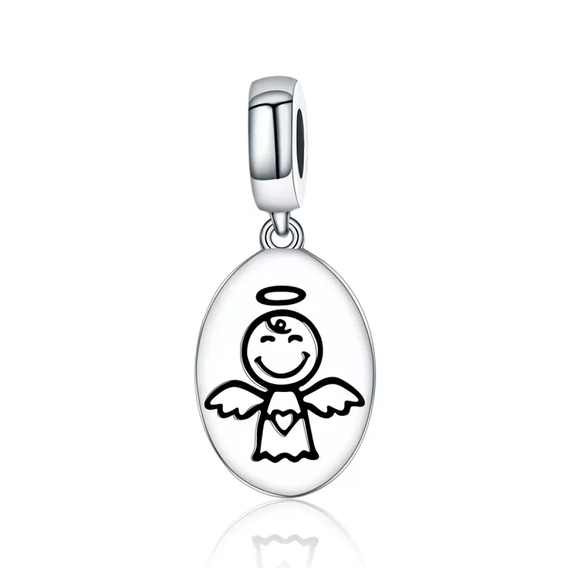 (imagen para) Pandora Style Plata Pérdida de Bebé Miscarriage Dangle - SCC328
