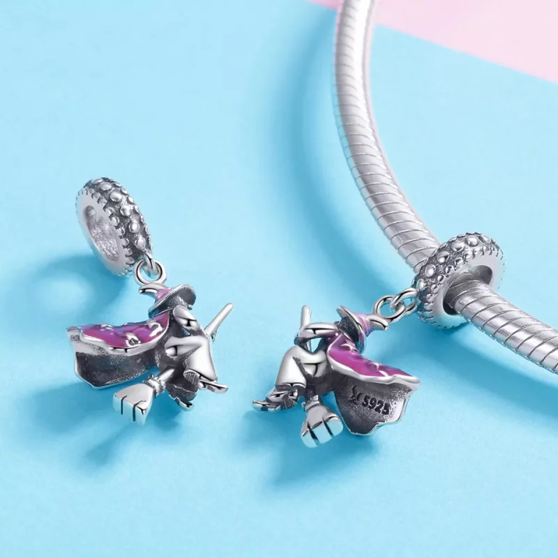 (imagen para) Pandora Style Silver Wizard of Oz Dangle - SCC914 - Ver 4