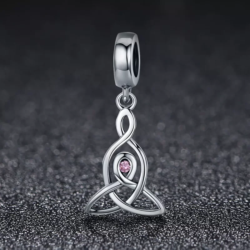 (imagen para) Pendiente colgante de plata estilo Pandora - Protector Sagrado - SCC423 - Ver 2