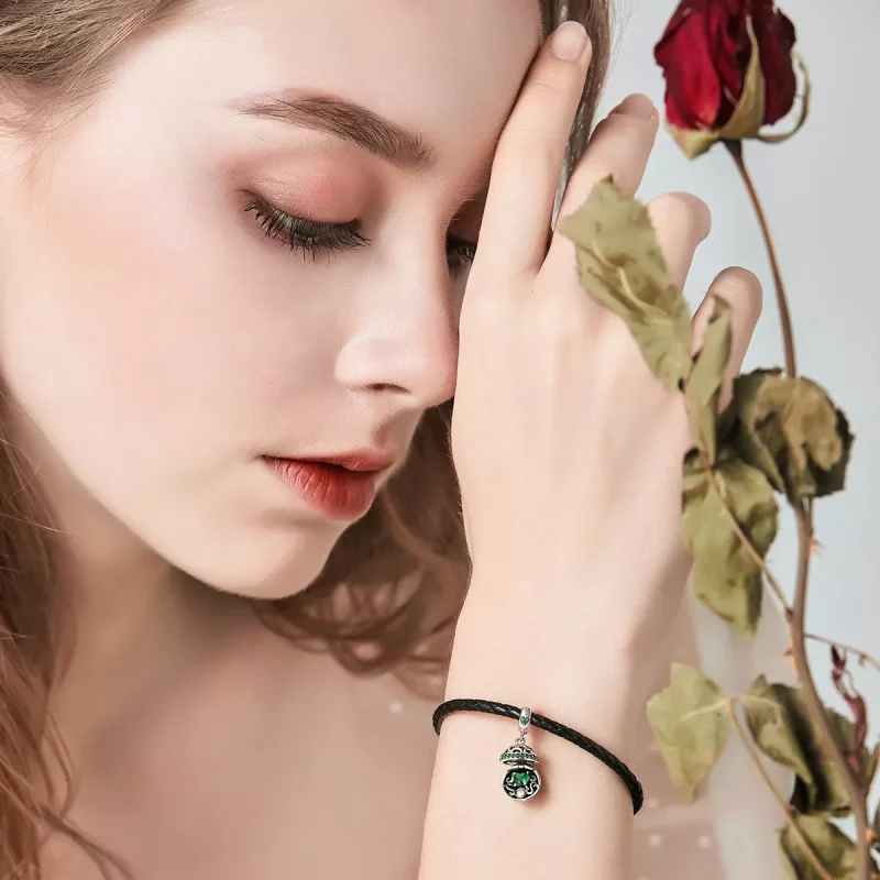 (imagen para) Pendiente colgante de plata estilo Pandora Sorpresa de Amor - SCC689 - Ver 5