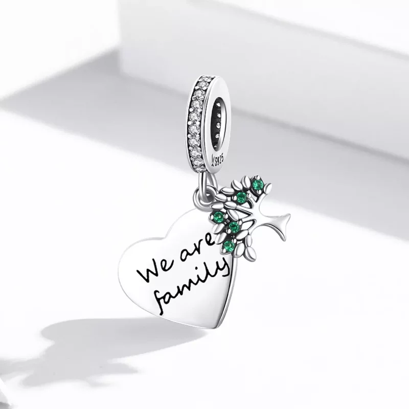 (imagen para) Pendiente colgante estilo Pandora de Árbol de la Vida - SCC2104 - Ver 2