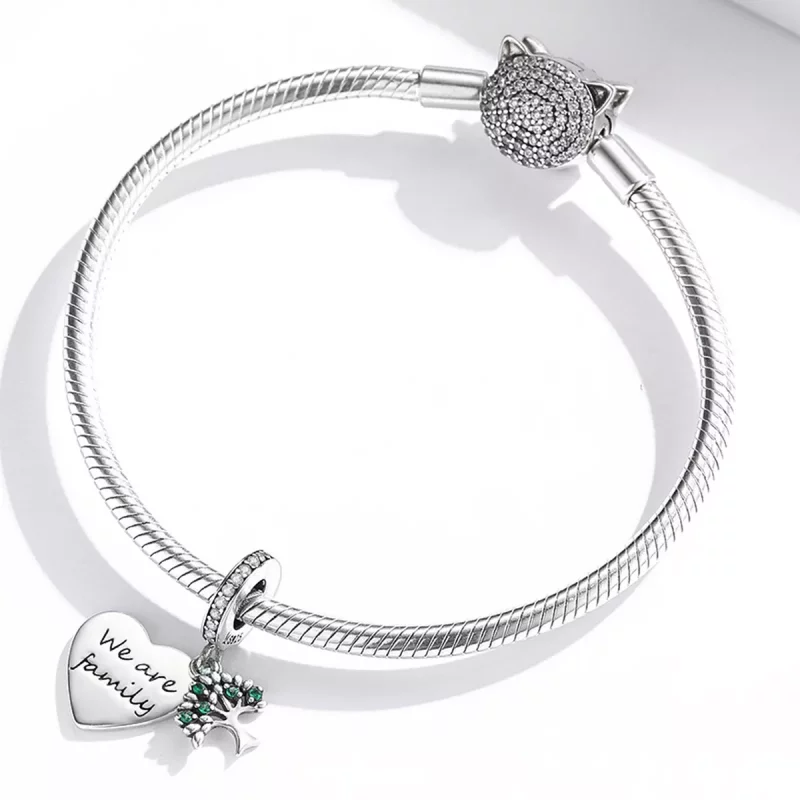 (imagen para) Pendiente colgante estilo Pandora de Árbol de la Vida - SCC2104 - Ver 3