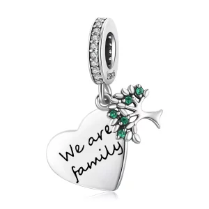 (imagen para) Pendiente colgante estilo Pandora de Árbol de la Vida - SCC2104